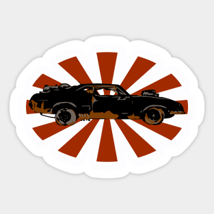 Mad Max Sun Rays Sticker